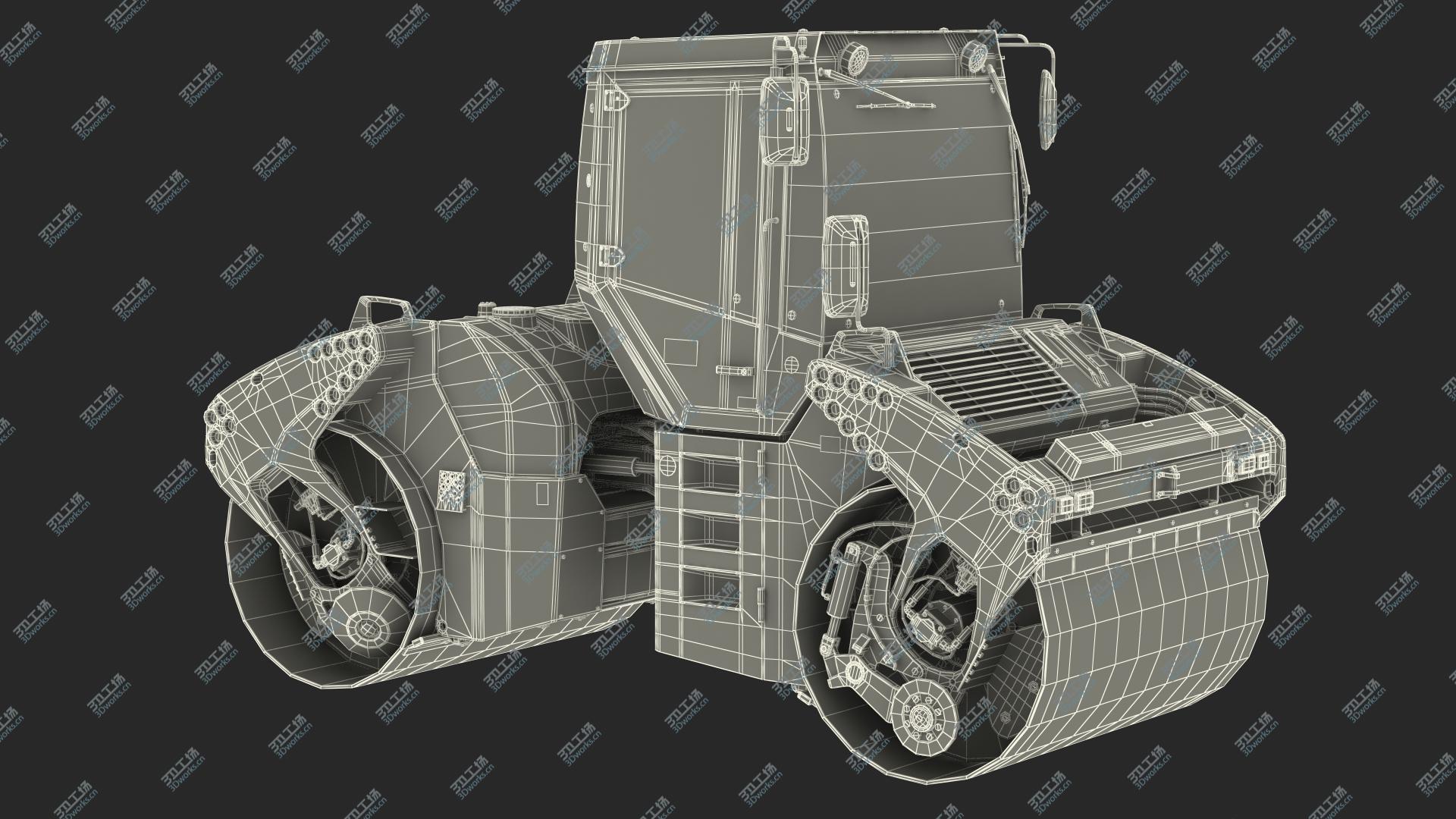 images/goods_img/202104093/Bomag BW 205 AD4 Tandem Roller Dusty Rigged 3D model/4.jpg